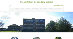 Desktop Screenshot of presballyphehane.com